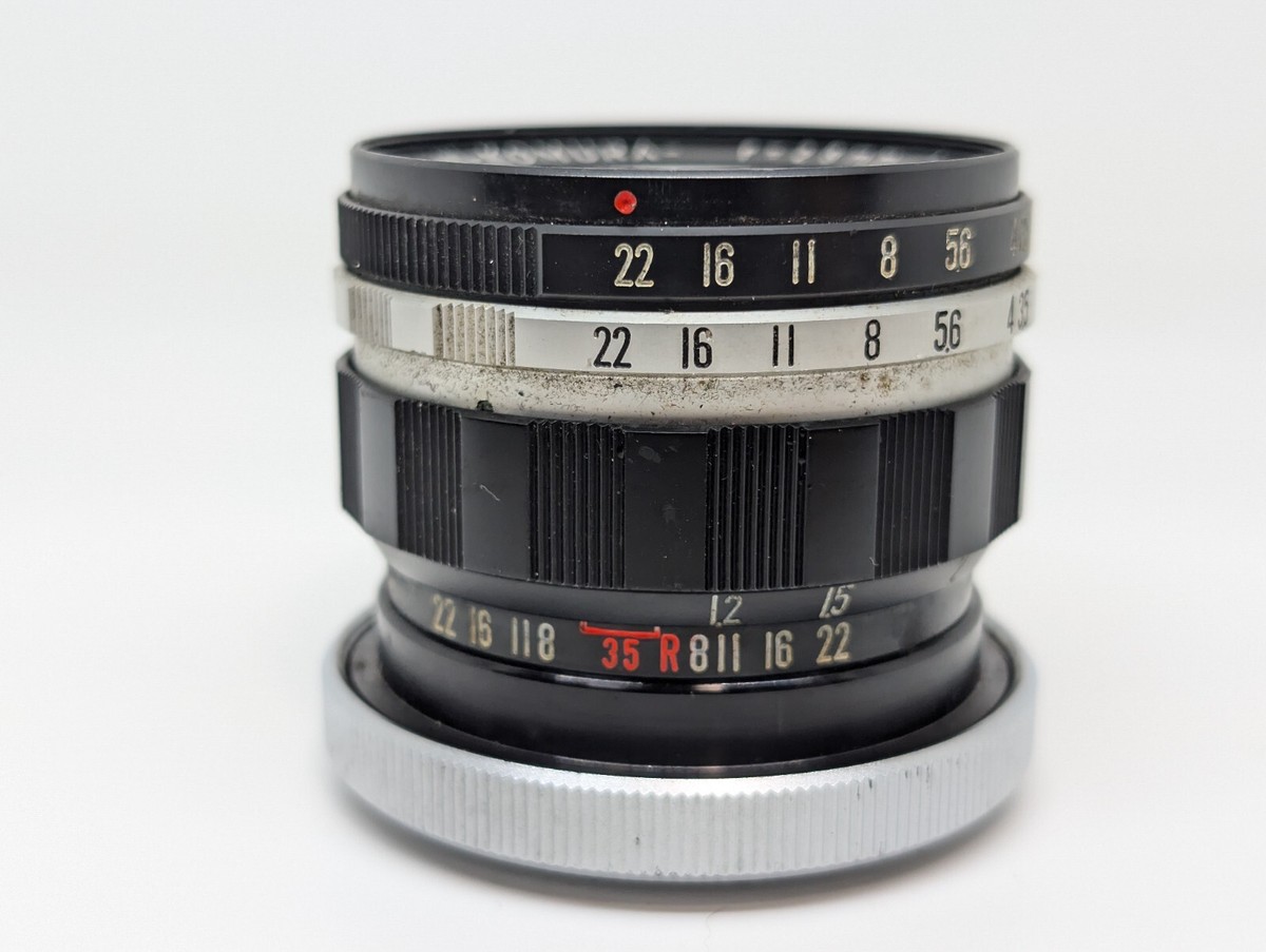 レンズ(単焦点) SANKYO KOHKI W-KOMURA 28mm F3.5 C056 Sankyo Kohki W-Komura 28mm F/3.5 | LENS-DB.COM
