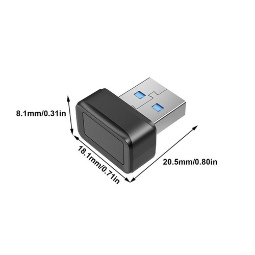 USB Fingerprint Key Reader Multiple Language Support for Windows10/11 Computer - Picture 8 of 8