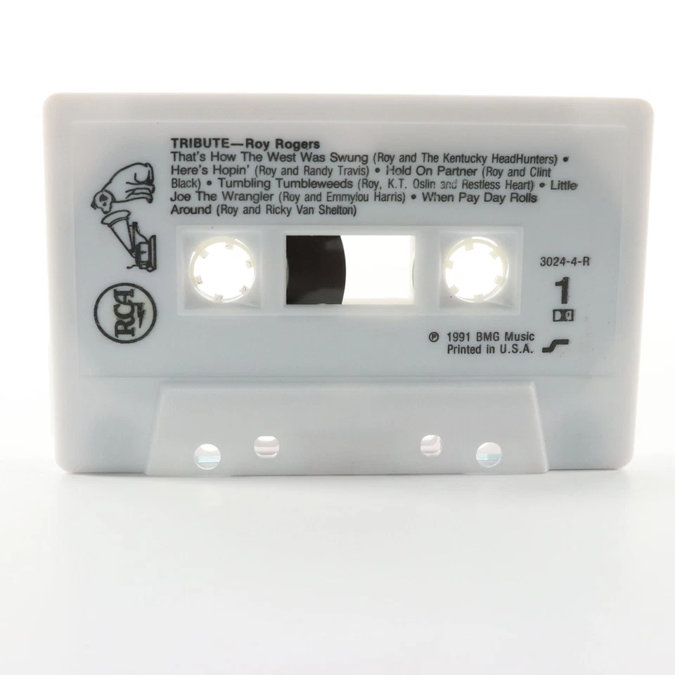 Roy Rogers Tribute (Cassette Tape, 1991, BMG/RCA) 3024-4-R Play Tested Country - Image 4 of 4