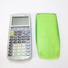 Texas Instruments TI-83 Plus Silver Edition GREEN Graphing Calculator WORKS