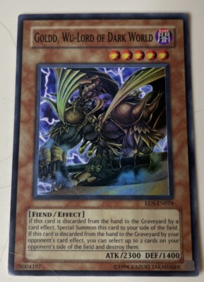 Yugioh Goldd Wu-Lord of Dark World EEN-EN024 1st Edition Ultimate Rare Konami