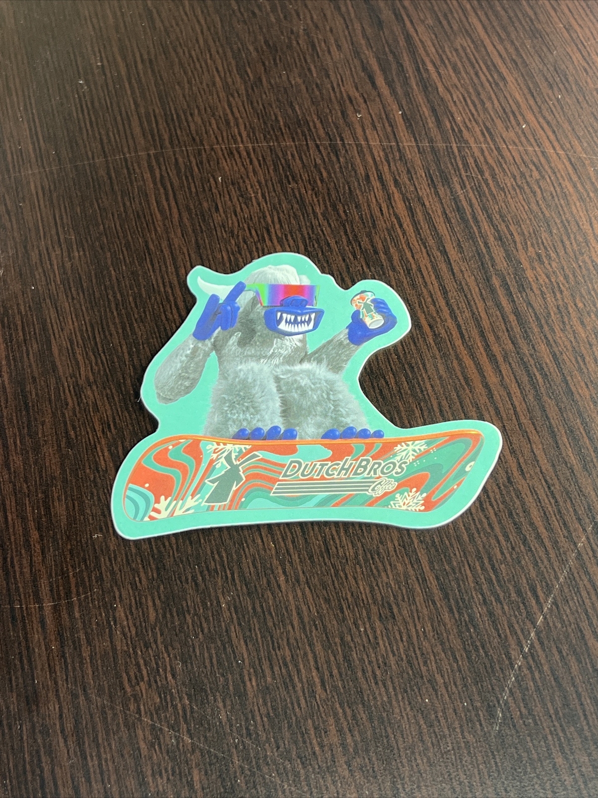 Dutch Bros Coffee Sticker December 2022 Grelly USA