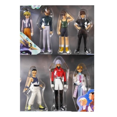 Gundam Wing Hero Collection Figure Set 7-Figures Mobile Suit 