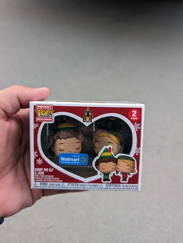 Pocket Pop Buddy The Elf & Jovie Pair NEW In Box 2023 Funko