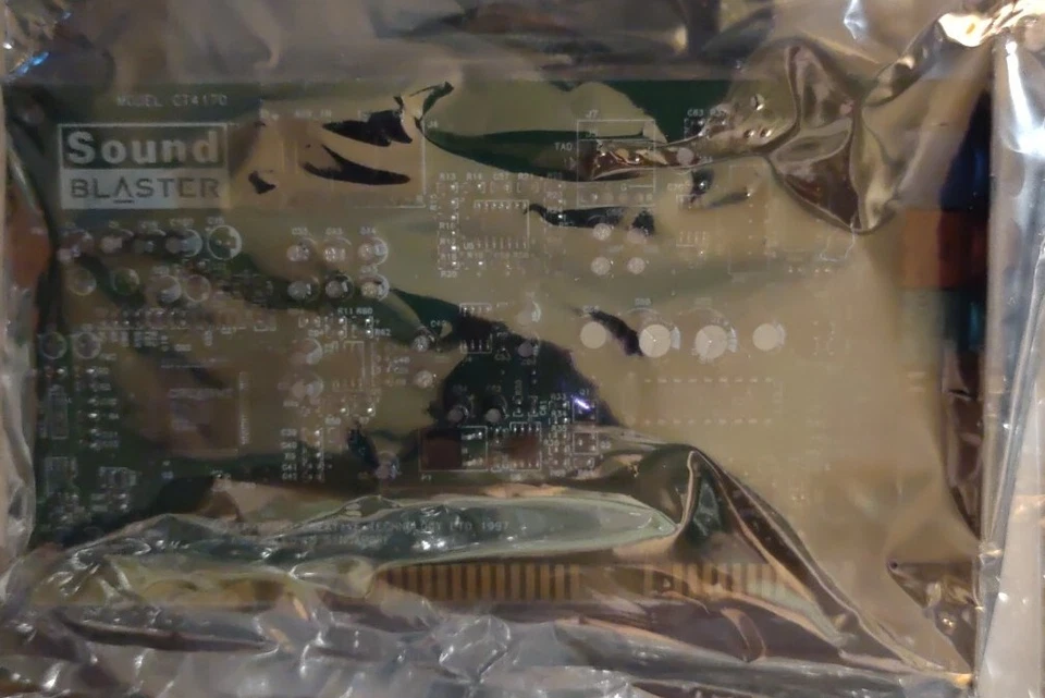 1997 Creative Sound Blaster 16 WavEffects CT4170 ISA Sound Card w/Manual & Disk  - Image 4 of 4