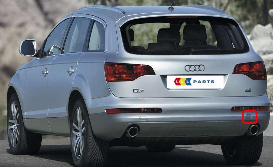 Audi Q7 0709 Right R Hand Rear Bumper Tow Hook Eye Cover 4l0 807 450 B