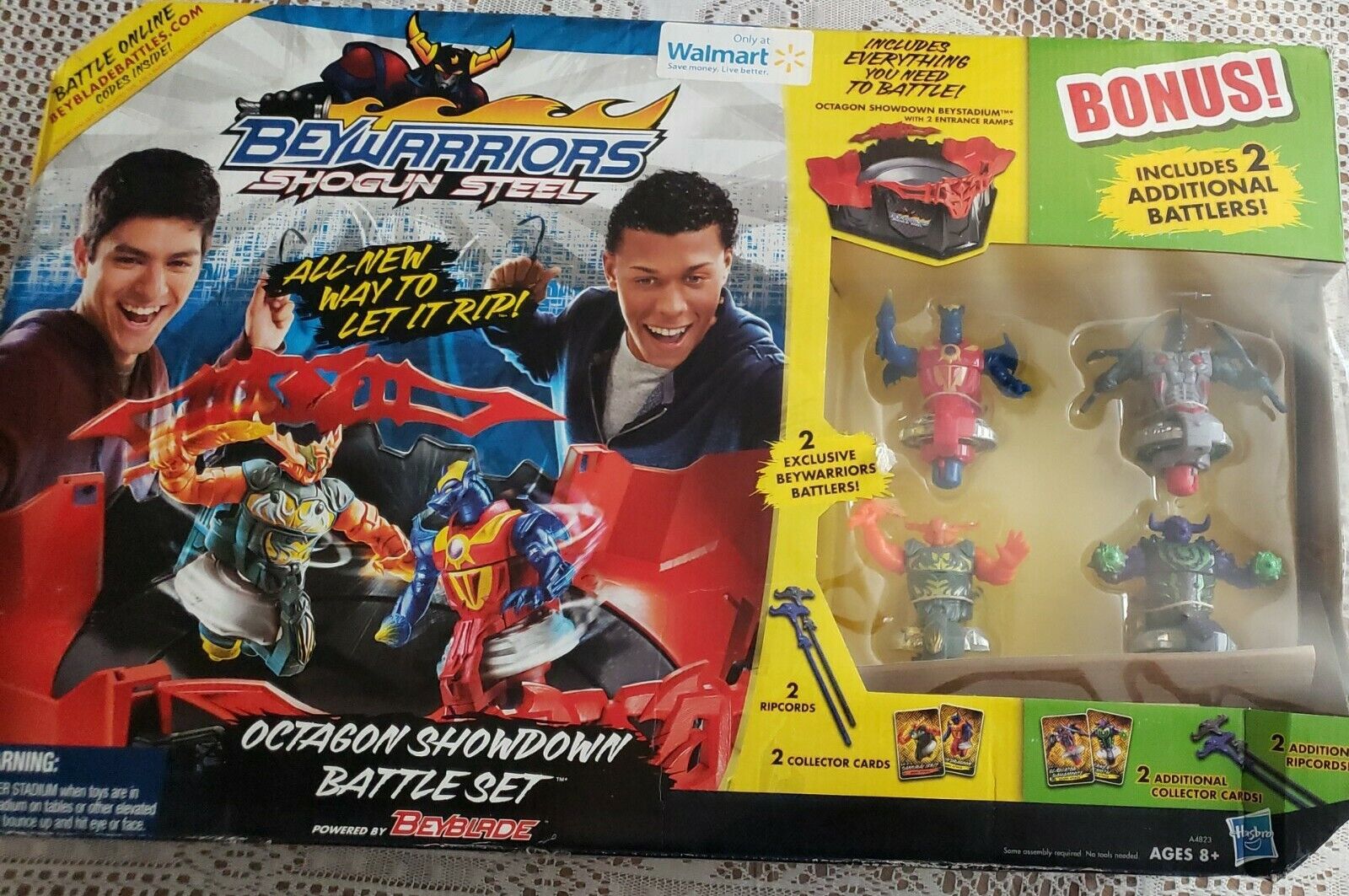 Exclusive Octagon Showdown Battle Set [Includes 2 Additional Battlers - New Read