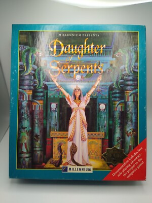 Daughter Of Serpents Millennium IBM PC DOS CIB Complete in Big Box English w RPG