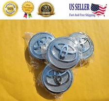 4x TOYOTA 57mm Wheel Center Caps- Corolla, Prius, Yaris- Satisfaction Guaranteed