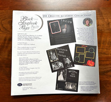 Creative Memories 12x12 Black Solid Scrapbook Pages