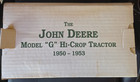 ERTL John Deere Model G Tractor 1:16 Scale Diecast TWO CYLINER EXPO — photo 4