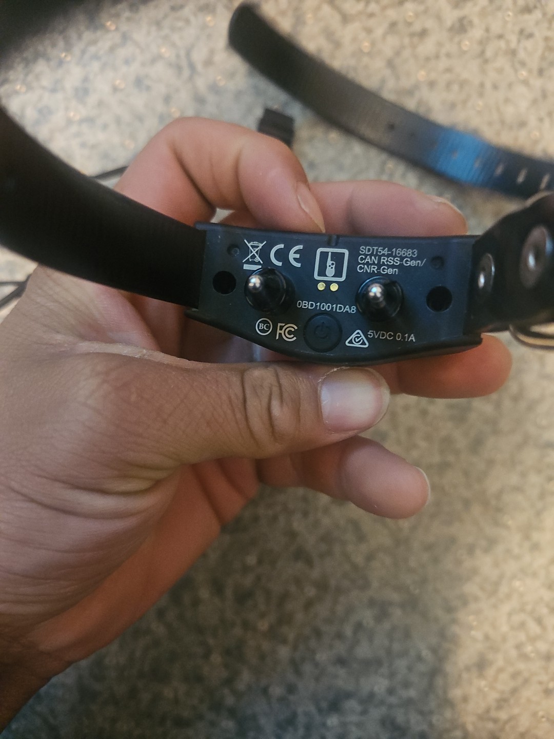 SportDOG Yard Trainer Replacement Collar YT-100 Dog Trainer Receiver SDT54-16683