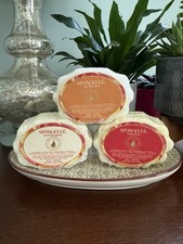 Spongelle Pedi-Buffer TRIO 3 Pack Sunlit Bergamot, Pear Blossom, Tonic Rose 90 