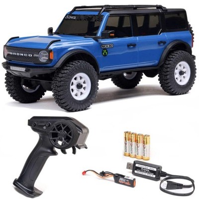 Axial SCX30 Blue Ford Bronco 1/30 4WD RTR Mini Crawler | eBay