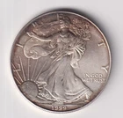 1999 W WALKING LIBERTY AMERICAN EAGLE .999 FINE SILVER DOLLAR COIN 1oz $1.00