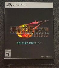 PS5 Final Fantasy 7 Rebirth Deluxe Edition PS5 PlayStation 5 Brand New RPG