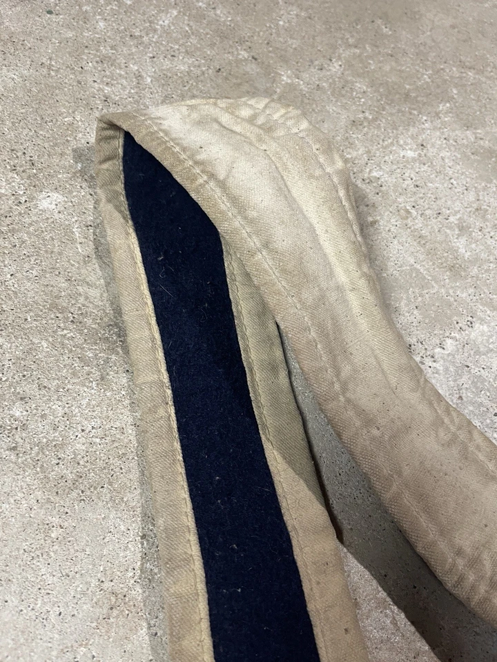 Vintage Canvas Shoulder Bag 30s 40s Carrier Satchel Messenger Newspaper Small US - Image 2 of 4