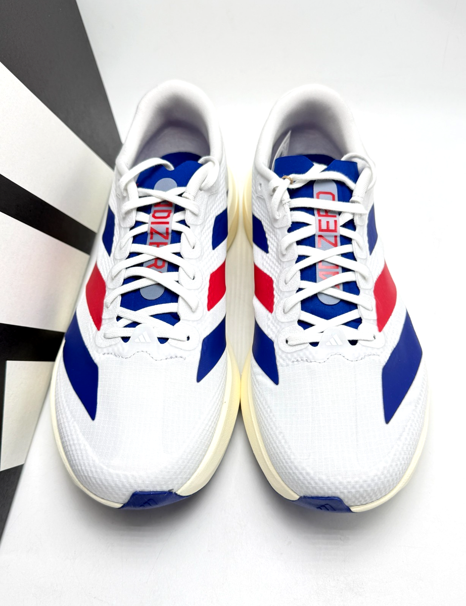 ADIDAS Adizero Evo SL WOVEN M White Mystery Ink Pure Ruby KK3719