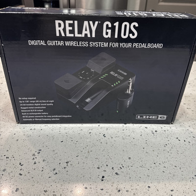 Line 6 Relay G10S Wireless Digital Guitar System - Black for sale