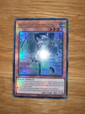 Arianna the Labrynth Servant TAMA-EN017 Ultra Rare English 1st Edition Yugioh