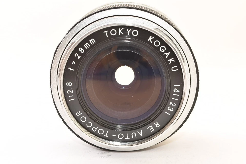 [VG] TOKYOU KOGAKU RE. AUTO TOPCOR 28mm F/2.8 MF Lens from Japan Used - Image 4 of 4