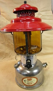 SEARS ROEBUCK & CO. TED WILLIAMS DOUBLE MANTLE LANTERN MADE BY COLEMAN NOV 1967