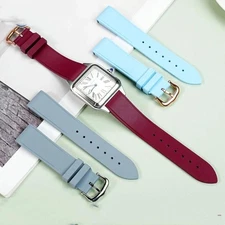 Fluororubber Quick Release Watch Strap Adapter Cartier Santos-Dumont series