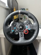Logitech G920/G29 Driving Force Racing Wheel with Pedals Kit - Black 
