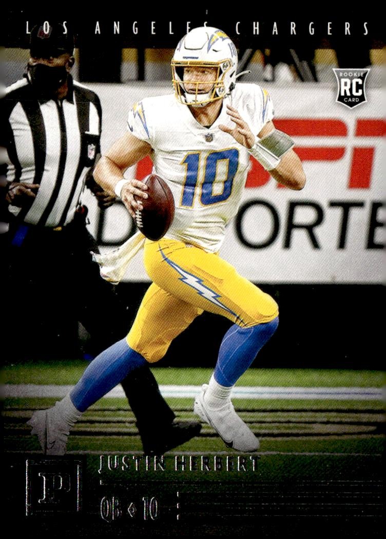 2020 Panini Chronicles #PA-3 Justin Herbert Panini