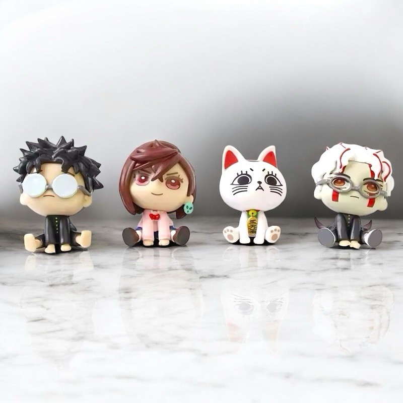 Figurines Dandadan premium set de 4 personnages en PVC de 10cm