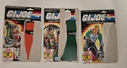 GI Joe ARAH Full File Card Back Uncut Lot 3 Sneak Peek Psyche Out Vintage