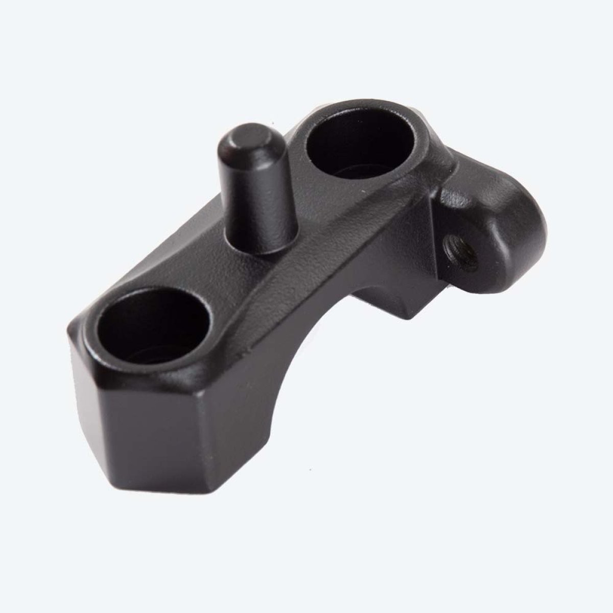 Upper Left Handlebar Clamp for SK125-K Silver Easy Installation Polished Bolt-On