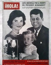 President John F Kennedy Jackie Kennedy 1963 Rare Magazine Jacqueline Onassis 
