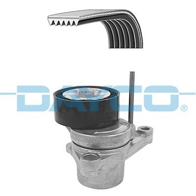 Keilrippenriemensatz Dayco KPV289 FÜR CitroËN Peugeot Poly V Riemen KIT-image