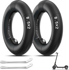 8 1/2 x 2 Scooter Inner Tube with Small 8.5x2 in-Ventil 90  2 pieces  pry bars