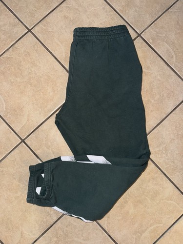 Adidas Originals Felpa con Cappuccio Stampa Diamante Jogger Set Uomo Large Verde - Foto 8 di 10