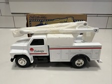 Ertl 134 Diecast Ford Utility Bucket Truck Entergy Coin Bank Promotional Rare