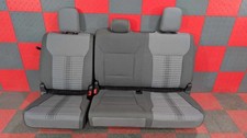 17-25 Ford F150 Crew Cab Rear Back Bench Seat Slate Gray Cloth Yb