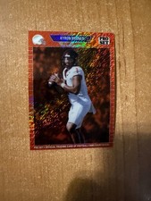 2024 Leaf Collective - Kyron Drones - Press Pass Orange Refractor #d 6/10