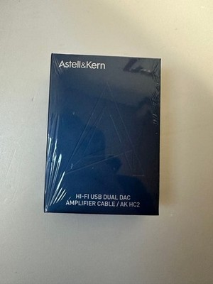 Astell&Kern AK HC2 Hi-Fi USB Dual DAC Amplifier Cable New Sealed from Japan