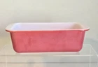 Vintage Pyrex Flamingo Pink Loaf Pan Bread Pan 213 Pink 1.5 Qt Made in USA