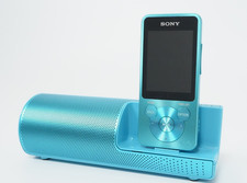 Sony Walkman NW-S14 Blue 8GB MP3 Player Bluetooth  Speaker Dock Japan Tested