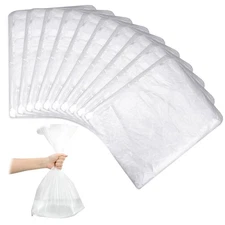 80Pcs Disposable Foot Tub Liner Portable Bath Basin Bags Plastic Pedicure... 