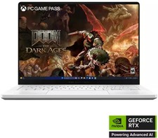 ASUS - ROG Zephyrus G14 14" 3K OLED 120Hz Gaming Laptop - AMD Ryzen 9 270 - 1...