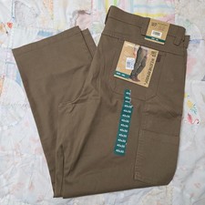 New Weatherproof Commuter Pants 40x30 Khaki Workwear Stretch Waist