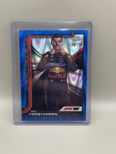 2025 Topps Chrome F1 Formula 1 Max Verstappen Blue Raywave Portrait 134/150 #1