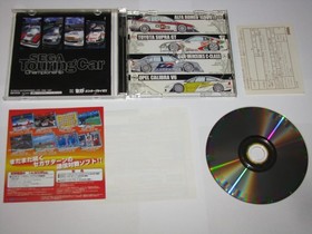 Sega Touring Car Championship Sega Saturn Japan import +reg card US Seller