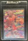 1995-96 Fleer Flair Michael Jordan Hot Numbers #4 Bulls