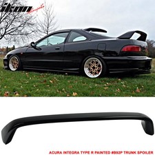 Fits 94-01 Acura Integra Dc2 Type R Tr Rear Trunk Spoiler Painted B92p Black Fits 94-01 Acura Integra Dc2 Type R Tr Rear Trunk Spoiler Painted B92p Black