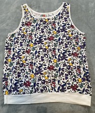 Vintage 90’s E.V.E. Ltd Floral Tank Top Women’s Sz 22W